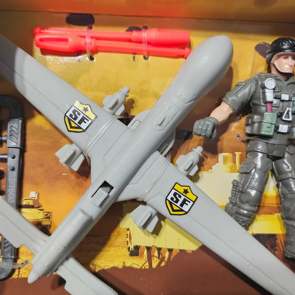 Soldier Force Command Playset Military Action Figure Drone 545327 New In Box